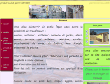 Tablet Screenshot of decoration-pierre-ornement.fr